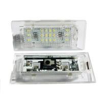 BMW X5 E53 /X3 E83 2X Sertifikuotas Led OEM Error-free numerio apšvietimo 18 SMD 5000K