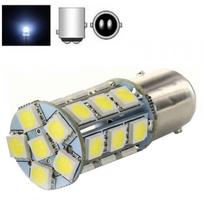 LED P21/5W- BAY15D 24 led 5050 smd, 12V automobilio dviejų kontaktų lemputė