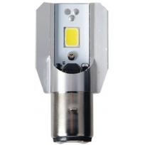 LED lemputė M2S BA20D S2 6W 800LM 12-24V motociklams / keturračiams / sunkvežimių