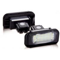 Sertifikuotas 2x Led OEM Error-free numerio apšvietimas Mercedes Benz W203-4D sedano, CLK A209 W209 C209