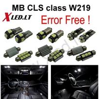 Mercedes Benz CLS class W219 LED salono apšvietimo lempučių komplektas