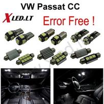 Volkswagen Passat CC LED salono apšvietimo lempučių komplektas