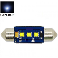CREE LED C5W/F10 3LED CAN BUS lemputė 36mm