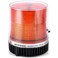 Įspėjamasis LED SMD oranžinis švyturėlis su magnetiniu padu 12V
