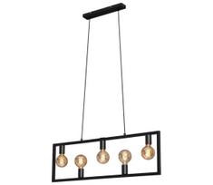 Brilo 4028-055 - Pakabinamas sietynas KOTAK VINTAGE 5xE27/40W/230V
