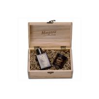Priežiūros priemonių rinkinys po skutimos Morgan's Gentlemen's Vintage Luxury Chest rinkinį sudaro: odekolonas 50 ml barzdos kremas 50 ml MPM197