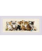 Siuvinėjimo rinkinys "Kittens" 2180