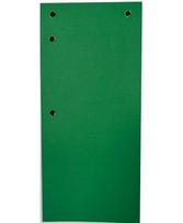 Skirtukai SM-LT, 110x235 mm, 50 vnt., kartoniniai, žali