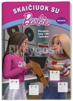 Skaičiuok su Barbie. Atimtis. Daugiau kaip 100 lipdukų