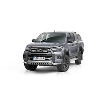 Sertifikuota EU LANKAS / PRIEKINIO BUFERIO APSAUGINĖ JUOSTA TOYOTA HILUX INVINCIBLE 2021+