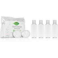 Bione Cosmetics Travel Set daugkartiniai kelioniniai buteliukai