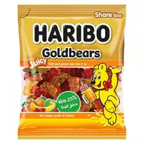 Saldainiai - guminukai HARIBO AUKSINIAI MEŠKUČIAI, 160 g