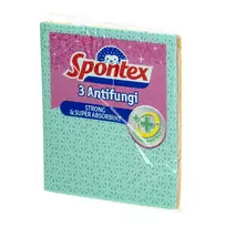 Antipelėsinės šluostės-kempinės SPONTEX ANTIFUNGI, 3 vnt.