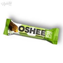 Baltyminis batonėlis „OSHEE“ žemės riešutų skonio su karamele 27% baltymų, 49 g