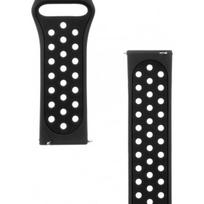 Tactical 22 mm juoda 234 dviguba silikoninė apyrankė