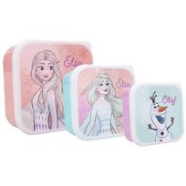 Vaikiškų priešpiečių dėžučių rinkinys Frozen II Let's Eat! 3vnt