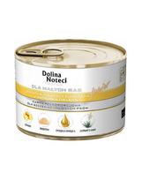 DOLINA NOTECI Premium Junior konservai mažoms veislėms su vištienos skilveliais ir veršienos kepenėlėmis 185 g