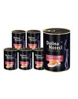 DOLINA NOTECI Premium su daug lašišos suaugusioms katėms 12x400 g