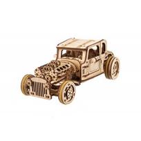 Medinis konstruktorius UGEARS Hot Rod Furious Mouse