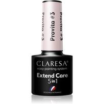Claresa Extend Care 5 in 1 Provita gelinio nagų lako pagrindas regeneruojamojo poveikio atspalvis #3 5 g