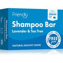 Friendly Soap Natural Shampoo Bar Lavender and Tea Tree natūralus muilas plaukams 95 g