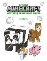 Oficiali Minecraft nuotykių spalvinimo knyga, 2 dalis