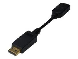 DIGITUS adapter cable displayPort HDMI M/F 0.15m AW28
