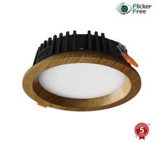 APLED - LED šviestuvas RONDO WOODLINE LED/6W/230V 4000K diametras 15 cm ąžuolas medžio masyvo