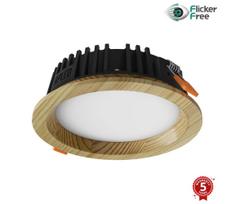 APLED - LED šviestuvas RONDO WOODLINE LED/6W/230V 4000K diametras 15 cm pušis medžio masyvo