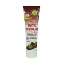 Rudos spalvos batų tepalas LIUKS, 75 g