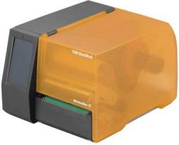 THM MultiMark Thermotransfer printer, 300 DPI, Shrink-fit sleeves, Label reel, 253x320x253mm, Black/Orange 2599430000 | 4050118626377
