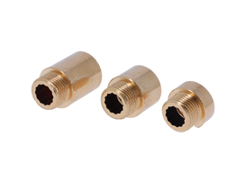 Žalvarinis prailgintojas GENERAL FITTINGS, 3/8"x 30 mm, vid/išor
