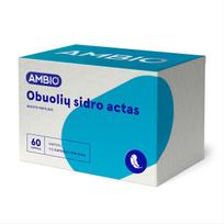 AMBIO OBUOLIŲ SIDRO ACTAS, 60 kapsulių