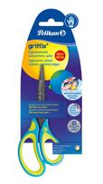 Žirklės GRIFFIX "R", 15 cm, neon melsvos