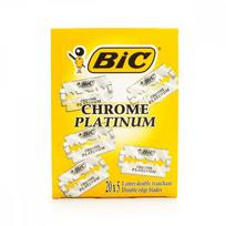 Bic Chrome Platinum skutimosi peiliukai - 100 vnt rinkinys