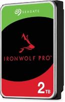SEAGATE Ironwolf PRO Enterprise NAS HDD 2TB 7200rpm 6Gb/s SATA 256MB talpykla 8,9 cm 3,5 colio 24x7 NAS ir amp; RAID Rackmount sistemos BLK