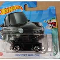 2023 Hot Wheels Modeliukas Porsche 911 Turbo 3.6 964 Short Card HW Tooned 234/250 Case Q