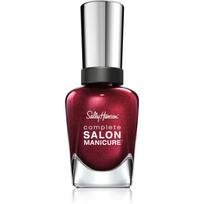 Sally Hansen Complete Salon Manicure stiprinamasis nagų lakas atspalvis 411 Wine Not 14.7 ml