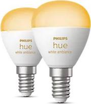 HueWA Bulb 5.1W Luster E14 EU 470lm 2200-6500K 2 pcs. 929003573702 | 8719514491168