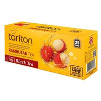 Rambutan Tarlton juodoji ceiono arbata maišeliuose, 25 vnt