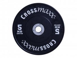 Varžybiniai bumper svarmenys CROSSMAXX® coloured (5-25kg) (Svoris: 5 kg)