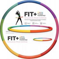 Gimnastikos lankas Fit+ Happy™ fitness hoelahoep (Svoris: 1.8 kg)