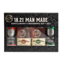 Plaukų ir kūno priežiūros priemonių rinkinys vyrams 18.21 Man Made BHB Gift Set Sweet Tobacco & Spiced Vanilla GSWSSTSV