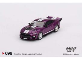 Mini GT Modeliukas 2023 Shelby GT500 Dragon Snake Concept, purple with white stripes