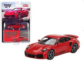 Mini GT Modeliukas Porsche 911 Turbo S, guards red
