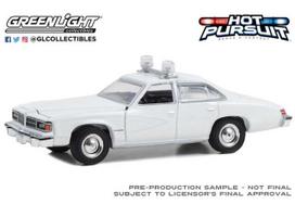 PRE-ORD3R GreenLight Modeliukas 1976-77 Pontiac LeMans Enforcer, white