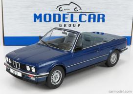 PRE-ORD3R MCG Modeliukas 1/18 1985 BMW 325i(E30) Cabriolet, blue metallic
