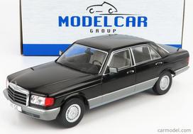 PRE-ORD3R MCG Modeliukas 1/18 1979 Mercedes S-Class (W126), black