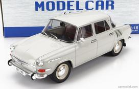 PRE-ORD3R MCG Modeliukas 1/18 Skoda 1000MB, light grey