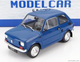 PRE-ORD3R MCG Modeliukas 1/18 Fiat Polski 126p, darkblue